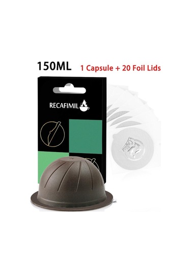 Kahverengi İ Cafilas Nvcg3 Yeniden Kullanılabilir Kahve Kapsülü Gıda Sınıfı Pp Doldur Makinesi Bardak Kahve Makinesi Aks. 56600490