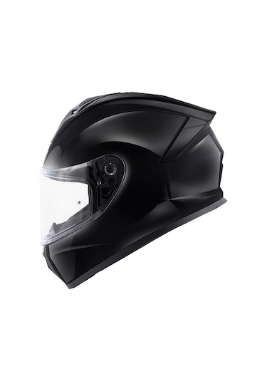 Gıvı 50.x Siyah Kapalı Kask Siyah Camlı