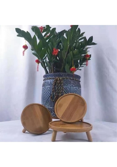 Ulzyvf Vazo Tepsisi Tabanı Sukulent Saksısı Saksı Rafı Pothos Oturma Odası Mekan Masif Masaüstü İç Çiçek Çiçek Ayaklı Ahşap Wq