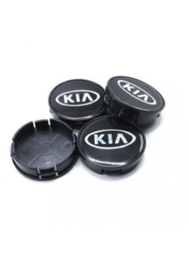 Kia Uyumlu Yedek Parça Siyah Jant Göbeği