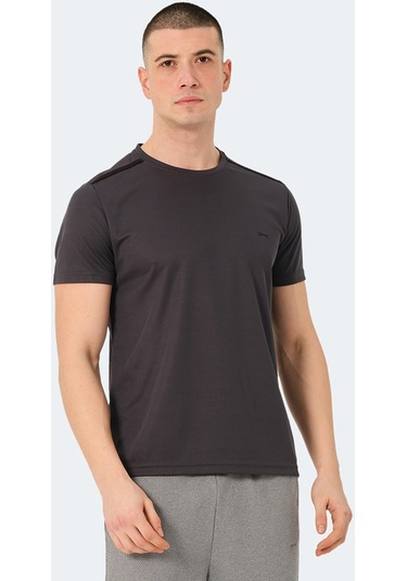 Slazenger READ IN Erkek  Koyu Gri Tişört