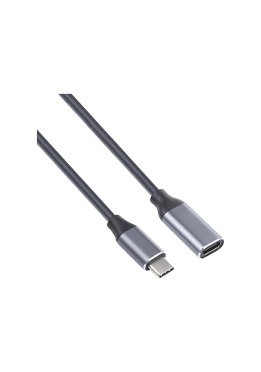 Sones Usb-c / Type-c Erkek - Usb-c / Type-c Dişi Adaptör Kablosu, Kablo Uzunluğu: 25 Cm