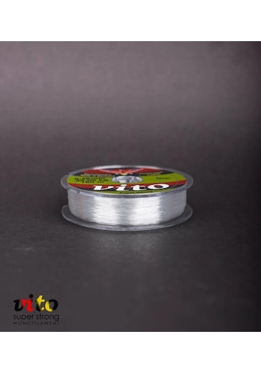 Vito Süper Strong Monoflament Şeffaf Misina 160 Metre 0,45mm - Standart