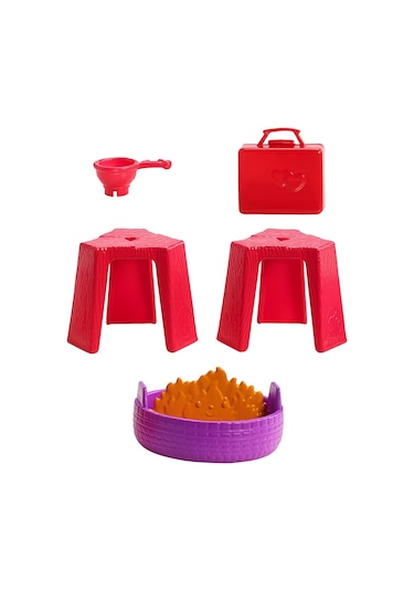 Barbie Club FXG90 Chelsea Karavanı Oyun Seti Chelsea'nin Yavru Köpeği ve Aksesuarlar