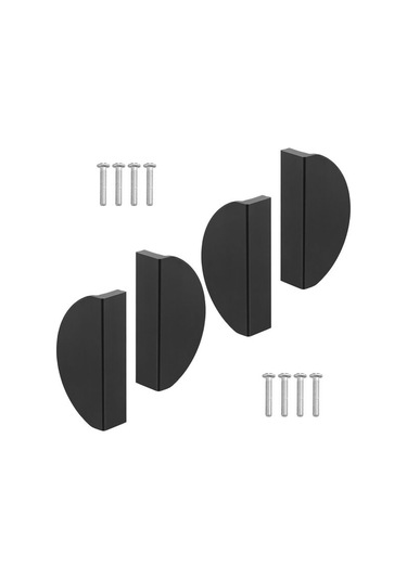 Adet Basit Yarım Dairesel Kulp Hafif Lüks Dolap Kulpu Dolap Kapı Kulpu