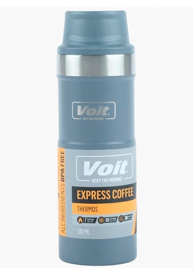 Voıt Express Coffee Thermos 510ml - 013 Gri