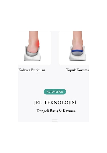 Active Team Shock Jel Masaj Etkili Topuk Dikeni Destekleyici Jel Ped