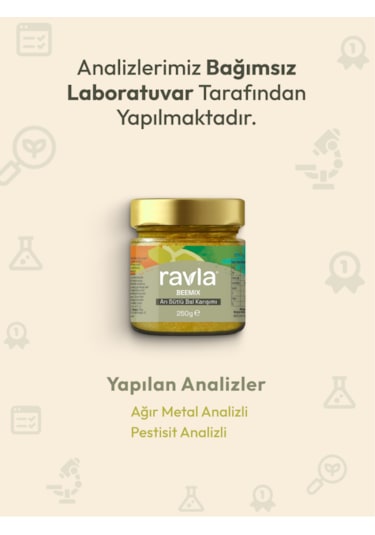 Ravla Beemix Arı Sütlü Bal Karışımı - 250g