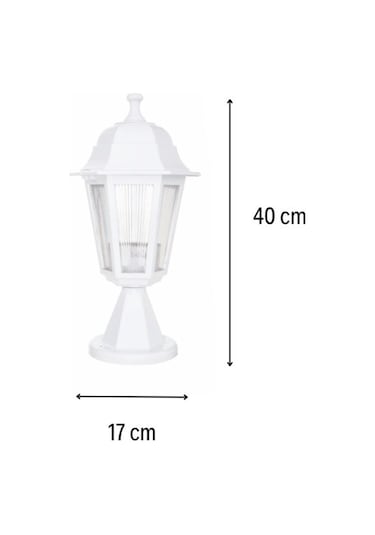 Huzur Elektrik Optik Altıgen Beyaz Setüstü Aydınlatma Armatürü 6890