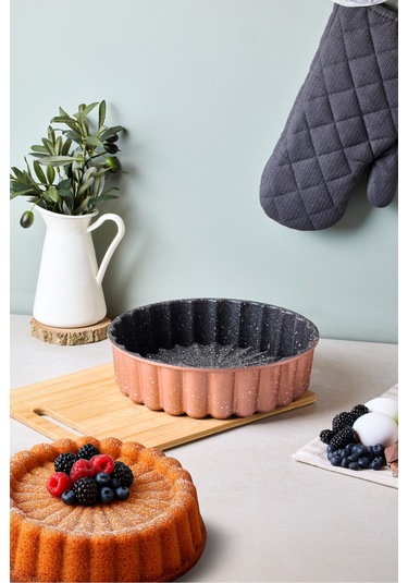 Cake Pro Döküm Papatya Rose Tart Kalıbı 26 Cm Rose