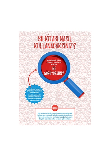 Dedektifler Için Hidden Pictures  Puzzle - Dikkat Atölyesi Yayınları