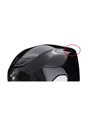 Scorpion Exo 391 Arka Havalandırma Siyah
