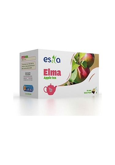 Esila Elma Süzen Poşet Çay 20 x 2 G