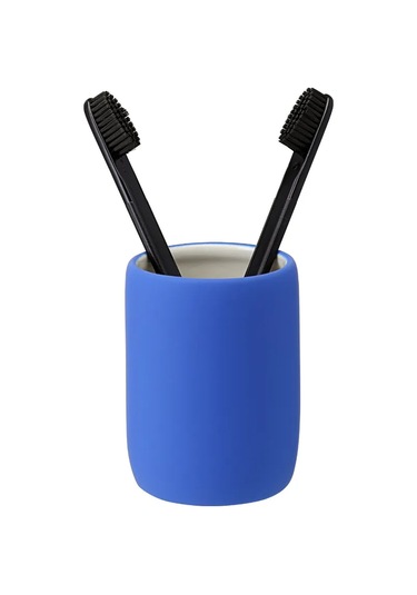 Bergenson Bjorn Bath Flow Mavi Diş Fırçası Ve Macunu İçin Bardak 314443986 Mavi