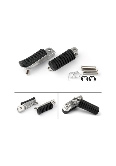 Novahub Ön Ayak Dayama Pedalları Ayak Mandalları Kawasaki Er 4n 6f 6n Zr 250 400 Versys 650