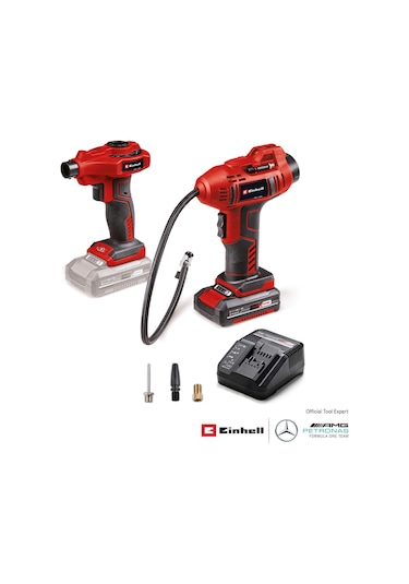 Einhell CE-AP 18+CE-CC 18+2,0 Ah Kit Hava Üfleme & Lastik Şişirme Seti - 2070111