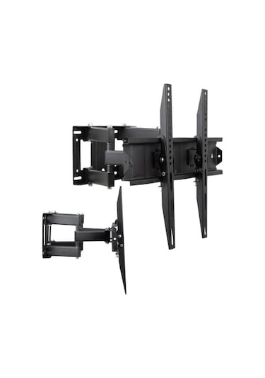 Vontech Vt-852 Hc Pro 55-85'' Çift Kollu Kilitli Hareketli Televizyon Duvar Askı Aparatı