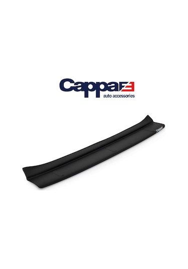 Cappafe Fiat Egea Arka Tampon Eşiği Koruma Mat Siyah Abs 2015- N11.8218