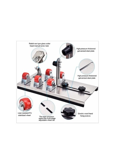 Jialan Evrensel Ayarlanabilir Dıy Cam Şişe Kesici Ayarlanabilir Pf