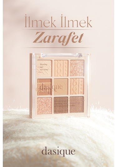 Dasique Mat Ve Işıltılı Renk Seçenekleri Sunan Far Paleti Shadow Palette 15 Beige Knit 15 Beige Knit