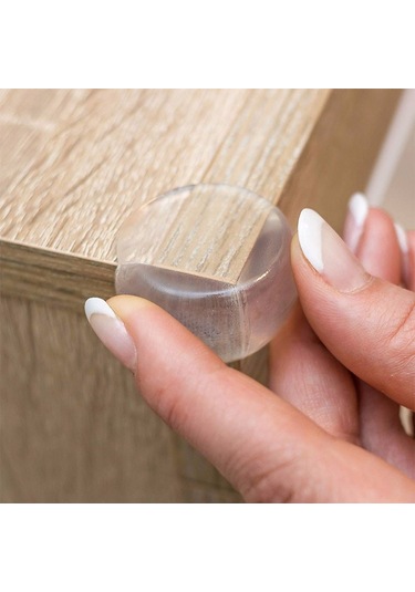 Agubugu Baby Mini Şeffaf Köşe Koruyucu 4 Adet