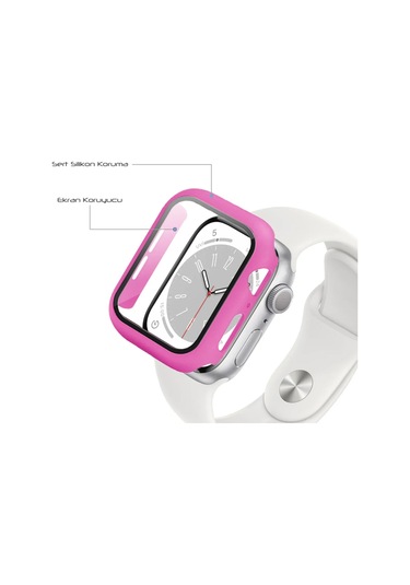 Bufalo iOs Watch Uyumlu 45mm 360 Kasa Ve Ekran Koruyucu
