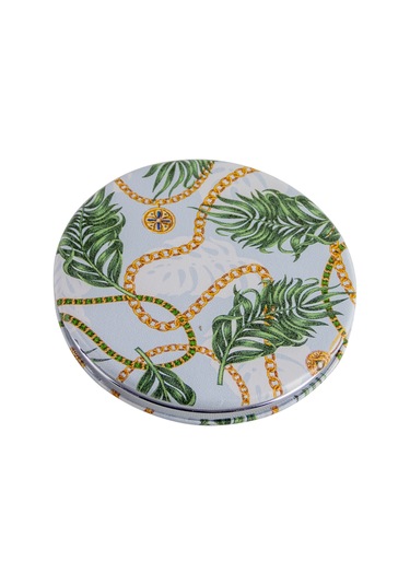 Erzi Yaprak Desenli Oval Makyaj Aynası