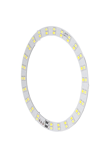 Shineyee 10w Usb Çift Renkli Led Işık Paneli, Beyaz/ıslak Işık, Dairesel Aluminium Substrat, 50 Adet 2835 Smd Ampul, Işık Regülatörlü Kablolu Diğer