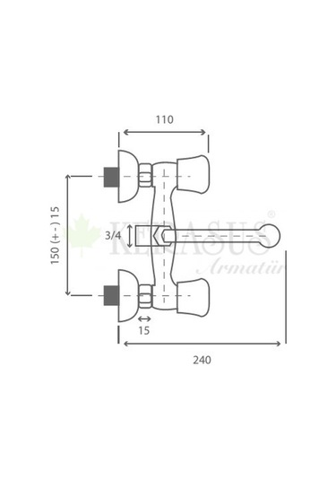 Kerasus Nur Serisi - Döner Evye Bataryası