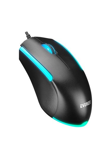 Everest Km-r59, Forza, Usb Kablolu, Türkçe Q, Rainbow Backlight, Memran Tuşlar, Gaming, Klavye Mouse Set Optik