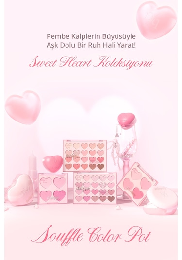 Dasique Kalp Tasarımlı Yoğun Pigmentli Köpük Yapılı Kadife Bitiş Sunan Ruj Souffle Color Pot 07 Burnt Sienna 07 Burnt Sienna