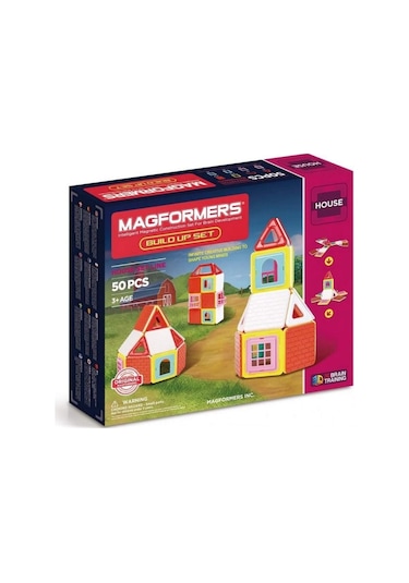 Magformers Mıknatıslı Build Up Set - 50 Parça