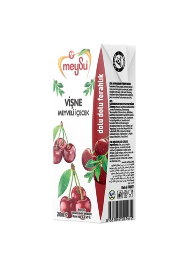 Meysu Vişne Meyveli İçecek 200 Ml X 24 Adet