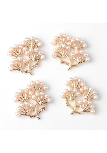 Suntek 4x Alaşım İnci Çam Ağacı Takı Bulguları Küpe