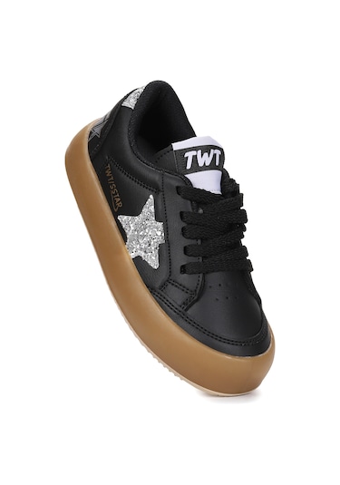 Rida Günlük Bağcıklı Kız Çocuk Spor Ayakkabı Beyaz - Fuşya