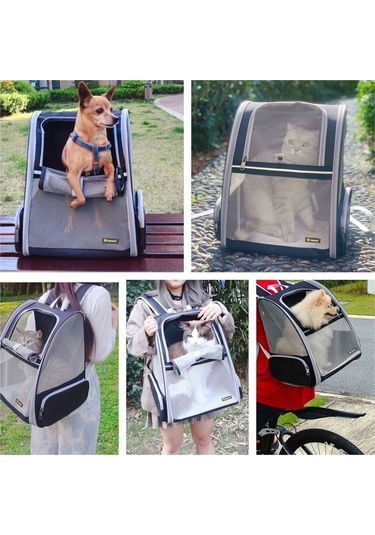 Xianwen Jialan Yenilikçi Seyahat Kabarcık Kedi Köpek Sırt