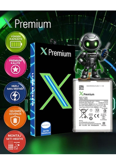Samsung Uyumlu A12 A125 Batarya Pil Süper Yüksek Kalite 5000 Mah Xpremium