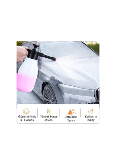 Zhltools Yüksek Basınçlı Araç Oto Yıkama Temizleme Spreyi Köpürtücü