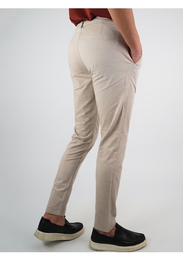 Digital Jeans Erkek Keten Jogger Toprak Pantolon TOPRAK