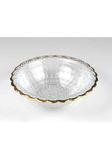 Dantel Desenli Cam Çorba Kasesi 17 Cm