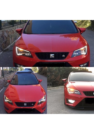 Seat Leon Ayna Kapağı Yarasa Batman Model Pianoblack Parlak Siyah