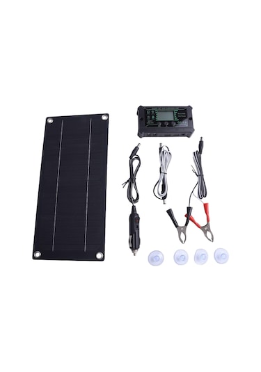 Samdoo 600w Taşınabilir Katlanabilir Güneş Paneli Seti - 18v Monokristal Silikon, 100a Şarj Kontrolcüsü İle Araç Ve Karavan Enerji Çözümü