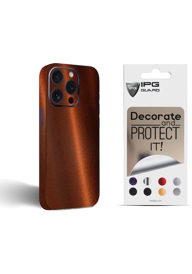 Apple Uyumlu iPhone  15 Pro Max Arka Ve Yan Ipg Sticker