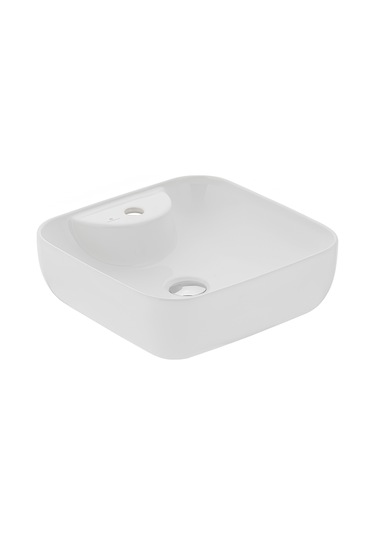 Seramiksan Form Batarya Delikli Lavabo Kare 42 CM