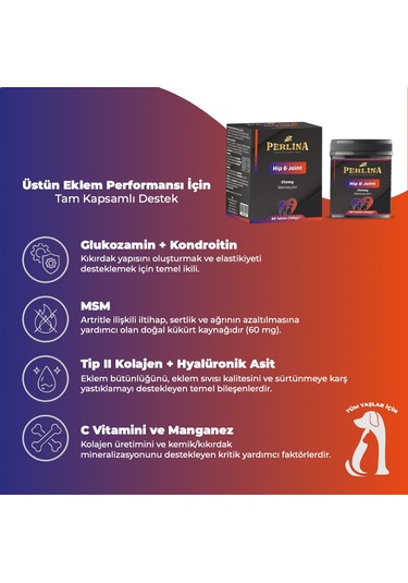 Perlina Kalça Ve Eklem Destek Tablet