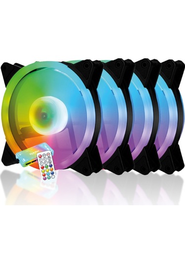Dark Colorwind Argb Kit 4x12cm Fan Hub Dkckargb07