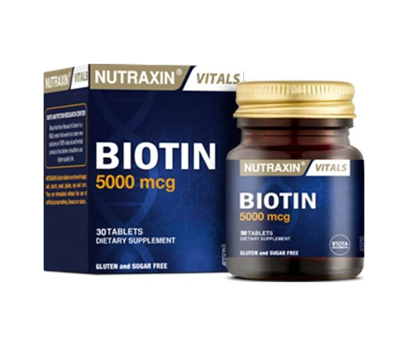 Nutraxin Biotin 5000mcg 30 Tablet