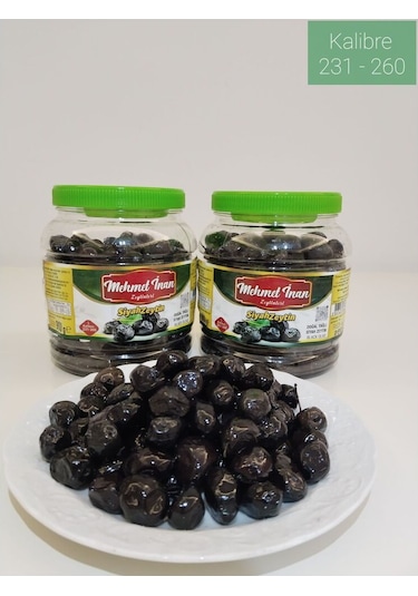 Gemlik Sofralık Siyah Zeytin L 9kg