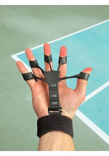 Bilek Güçlendirici Egzersiz Yayı Siyah