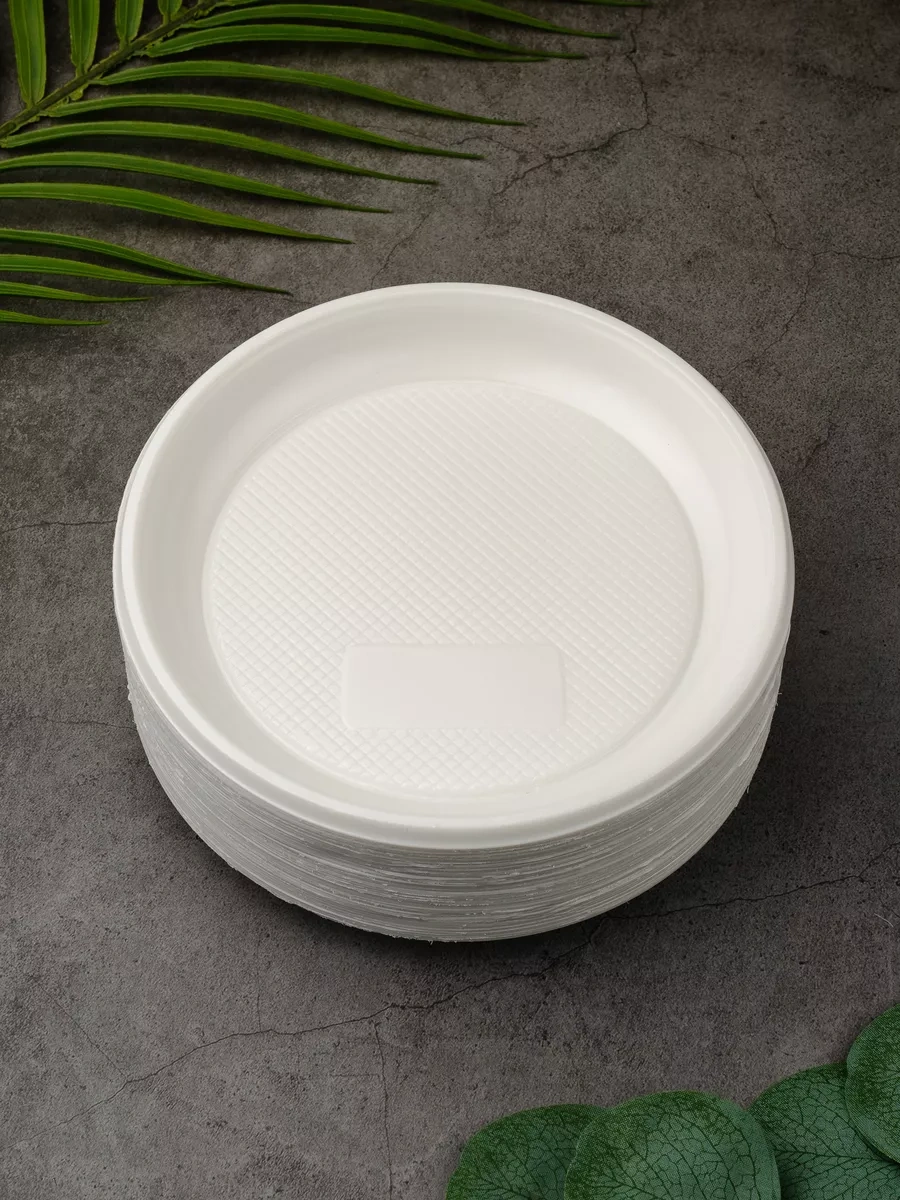 Plastcup Tek Kullanımlık Plastik Tabaklar 100 Adet 236611134 100 adet